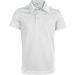 Polo enfant sport manches courtes PA484 - White