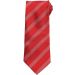 Cravate Four Stripe PB62 - Red / Silver
