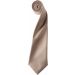 Cravate couleur uni PR750 - Khaki Beige