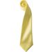Cravate couleur uni PR750 - Lemon