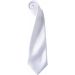 Cravate couleur uni PR750 - White