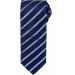 Cravate rayée Sport PR784 - Navy / Royal Blue