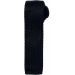 Cravate fine tricotée PR789 - Black