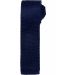 Cravate fine tricotée PR789 - Navy