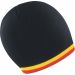 Bonnet "Supporter" R368X - Black / Yellow / Red