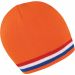 Bonnet "Supporter" R368X - Orange / Red / White / Blue