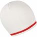 Bonnet "Supporter" R368X - White / Red