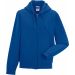 Sweat-shirt zippé capuche authentic RU266M - Bright Royal Blue
