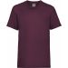 T-shirt enfant manches courtes Valueweight SC221B - Burgundy
