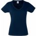 T-shirt femme col V Valueweight SC61398 - Deep Navy