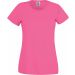 T-shirt femme manches courtes Original-T SC61420 - Fuchsia de face