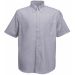 Chemise homme manches courtes oxford SC65112 - Oxford Grey