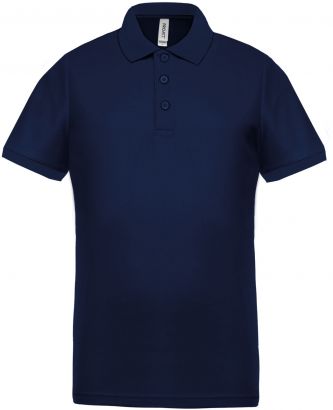 Polo piqué performance homme Sporty Navy