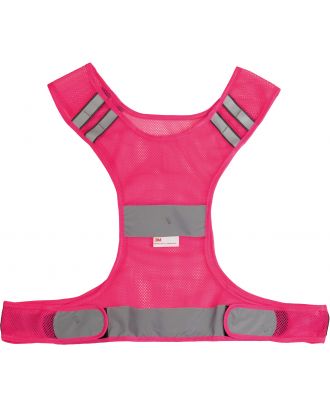Gilet sport en filet KP705 - Fluorescent Fuchsia