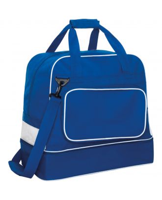 Sac de sport double anse de transport STRIKER bleu royal de travers