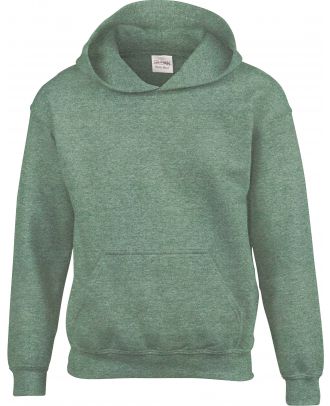 Sweat-shirt enfant à capuche Heavy Blend™ 18500B - Heather Sport Dark Green