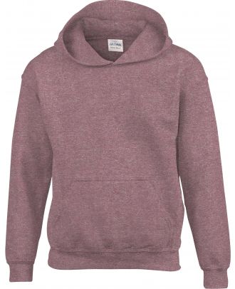 Sweat-shirt enfant à capuche Heavy Blend™ 18500B - Heather Sport Dark Maroon