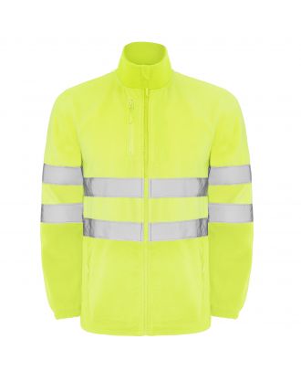 Veste polaire haute visibilité ALTAIR jaune fluo