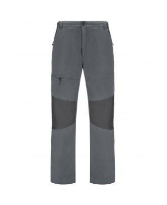 Pantalon coupe vent slim ELIDE plomb / ébène