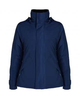 Parka femme col haut EUROPA WOMAN marine Recto