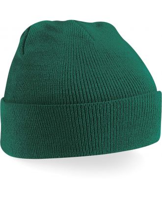 Bonnet original à revers B45 - Bottle Green-One Size