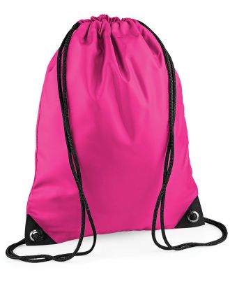 Sac à dos cordelettes BG10 - Fuchsia - 45 x 33 cm