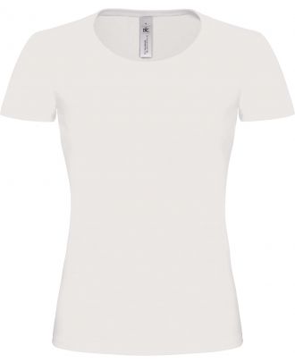 T-shirt femme col bateau Exact 190 TW041 - White