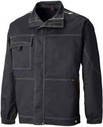 Veste de travail Lakemont CV1001 - Black / Lime