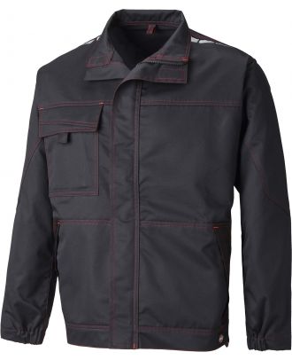 Veste de travail Lakemont CV1001 - Black / Red