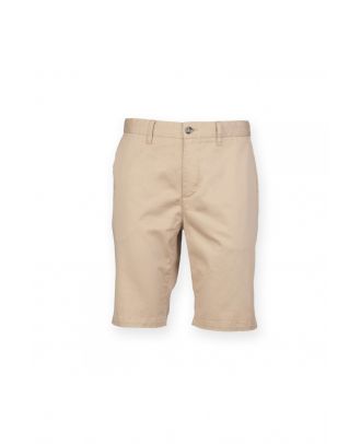 Short homme Chino Stretch FR605 - Stone