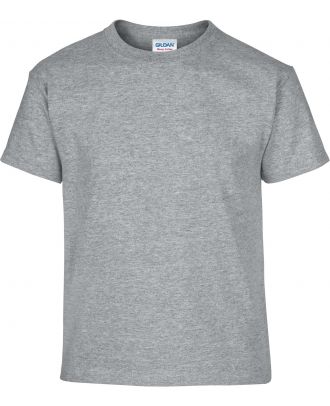 T-shirt enfant manches courtes heavy 5000B - Sport grey