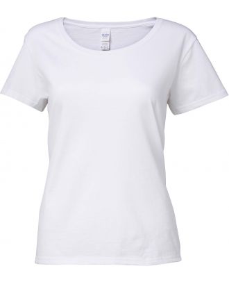 T-shirt femme Softstyle® Deep Scoop 64550L - White
