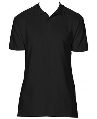 Polo homme Softstyle double piqué GI64800 - Black