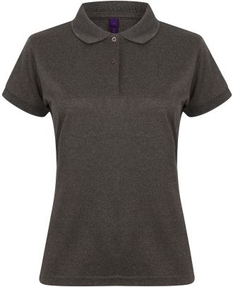 Polo femme Coolplus H476 - Heather Charcoal