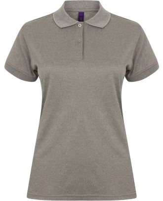 Polo femme Coolplus H476 - Heather Grey