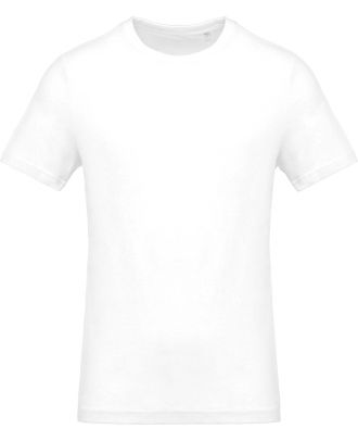 T-shirt homme col rond manches courtes K369 - White
