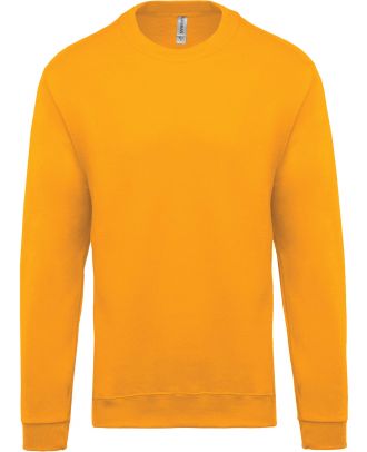 Sweat-shirt unisexe col rond K474 - Yellow