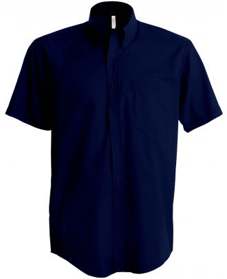 Chemise manches courtes enfant popeline K521 - Navy