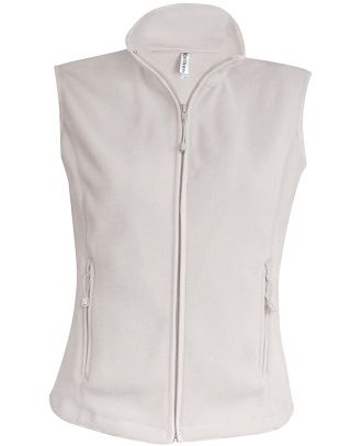 Gilet femme micropolaire Mélodie K906 - Natural