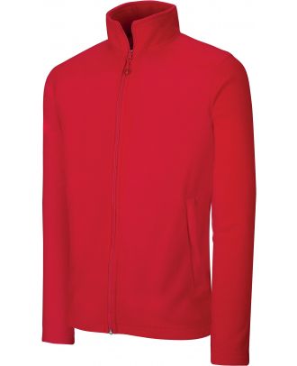 Veste micropolaire zippée K9102 - Red