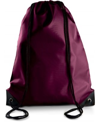 Sac à dos avec cordelettes KI0104 - Burgundy - 44 x 34 cm