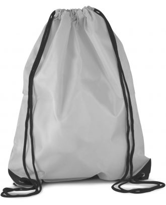 Sac à dos avec cordelettes KI0104 - GLACIER GREY - 44 x 34 cm