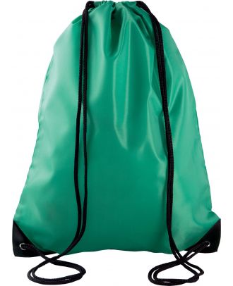 Sac à dos avec cordelettes KI0104 - Kelly Green - 44 x 34 cm