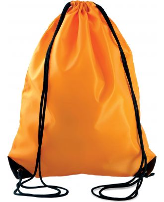 Sac à dos avec cordelettes KI0104 - Orange - 44 x 34 cm