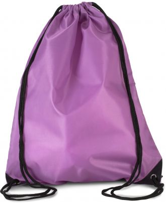 Sac à dos avec cordelettes KI0104 - RADIANT ORCHID - 44 x 34 cm