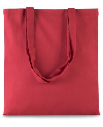 Sac tote bag shopping basic KI0223 - ARANDANO RED - 38 x 42 cm