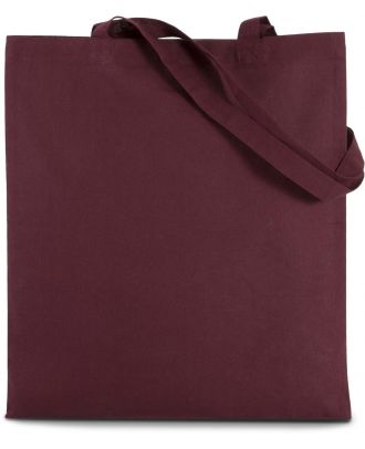 Sac tote bag shopping basic KI0223 - Wine - 38 x 42 cm