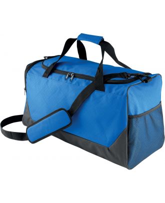 Sac de sport KI0617 - Dark Grey / Royal Blue - 56 x 28 x 32 cm