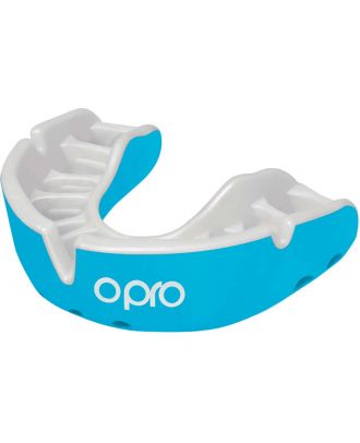 Protège dents gold junior OP100 - Sky Blue / Pearl