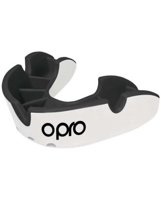 Protège dents silver junior OP600 - White / Black